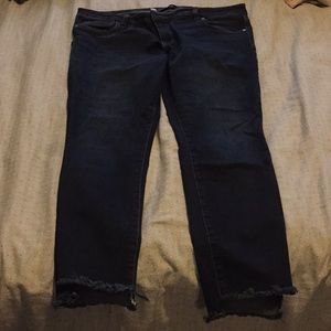 Kut from the Kloth "Connie" cropped jeans
